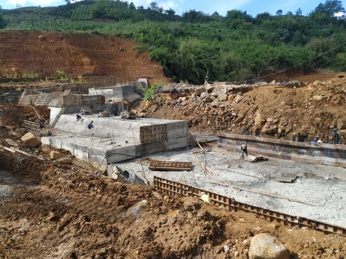 Công trình nhà máy thủy điện Đam Bri 1